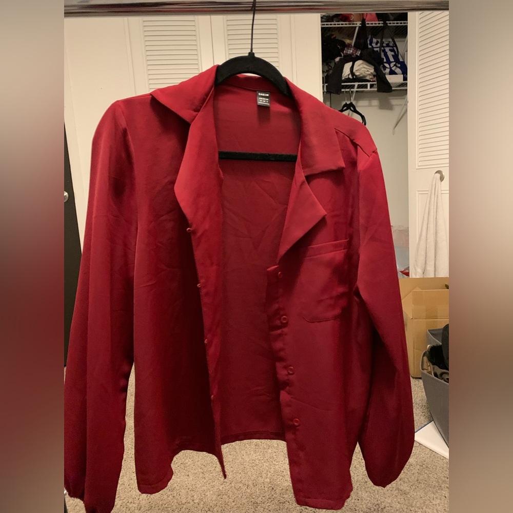 Red Medium Blouse